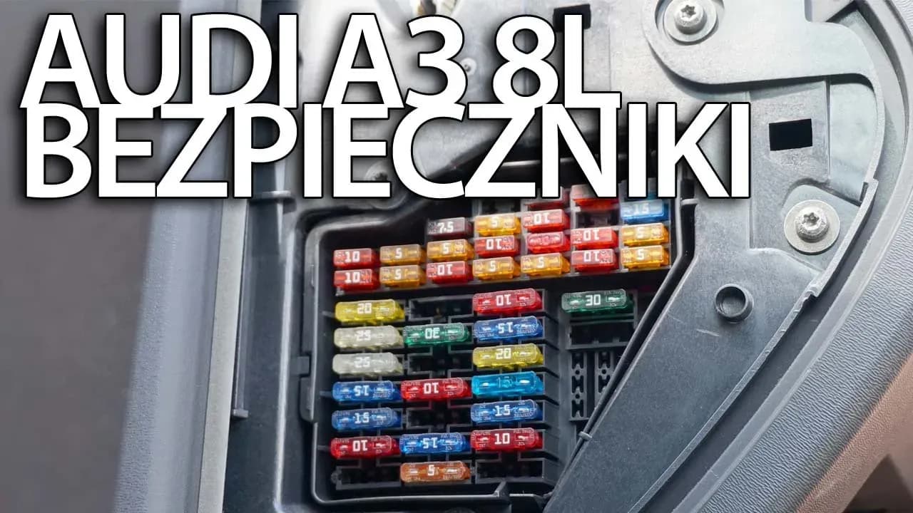 Gdzie są bezpieczniki Audi A3 8P? Odkryj ich lokalizację i funkcje