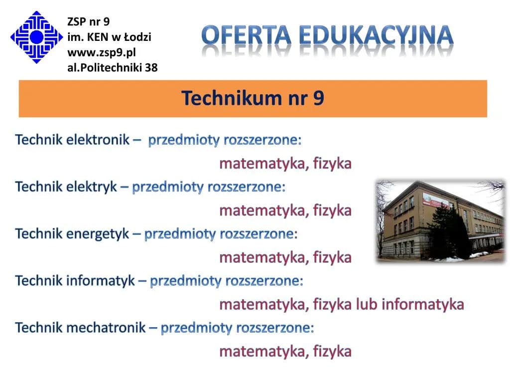 Jakie przedmioty są kluczowe dla technika elektryka? Sprawdź teraz!