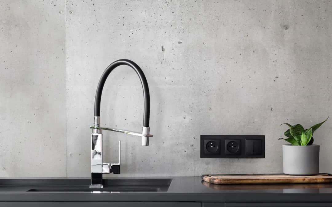 Czarne kontakty w domu: elegancja i funkcjonalność wnętrz